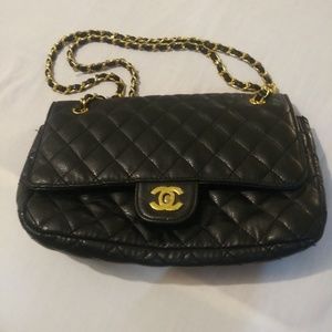 Small double flap purse